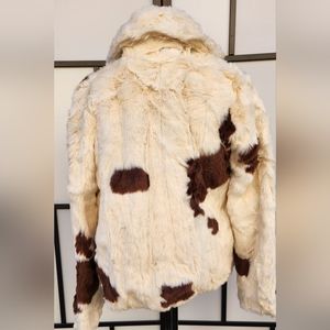 Forever 21 Cow print faux Coat